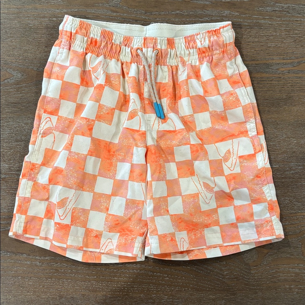 Cat & Jack Cream Mesh Lined Shorts